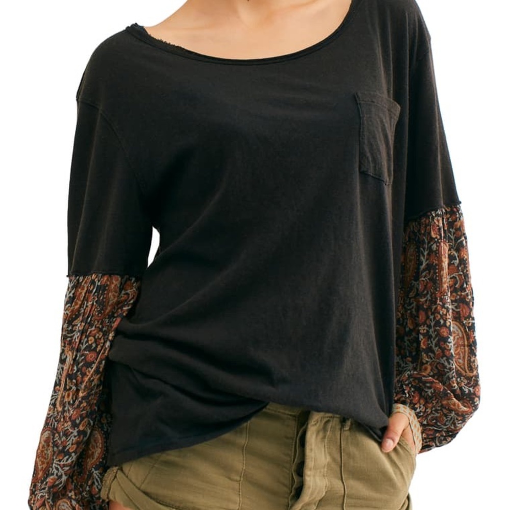 Free People Jade long Sleeve Top